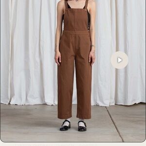 New Brown Women's Overall Jumpsuit